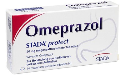 德国进口奥美拉唑  STADA omeprazol 用于十二指肠溃疡胃反流性食管炎