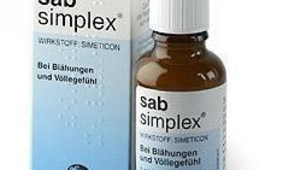 德国进口Sab Simplex西甲硅油 婴幼儿哺乳胀气 缓解肠绞痛滴剂