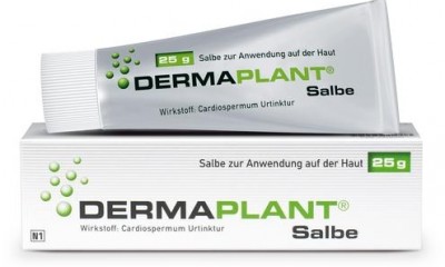 德国进口dermaplant皮肤膏 湿疹皮炎 草本无激素  0岁+ 25g
