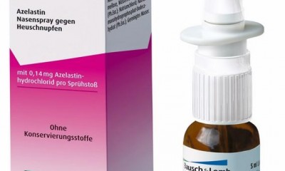 德国进口Vividrin氮卓斯汀喷鼻剂,用于缓解过敏性鼻炎
